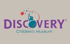 Design logo linked to Discovery Children's Museum website This image logo is used for Discovery Children's Museum link button